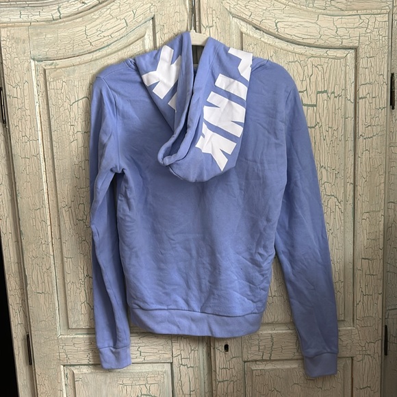 Lavender Pink Zip Up Hoodie - Picture 3 of 5